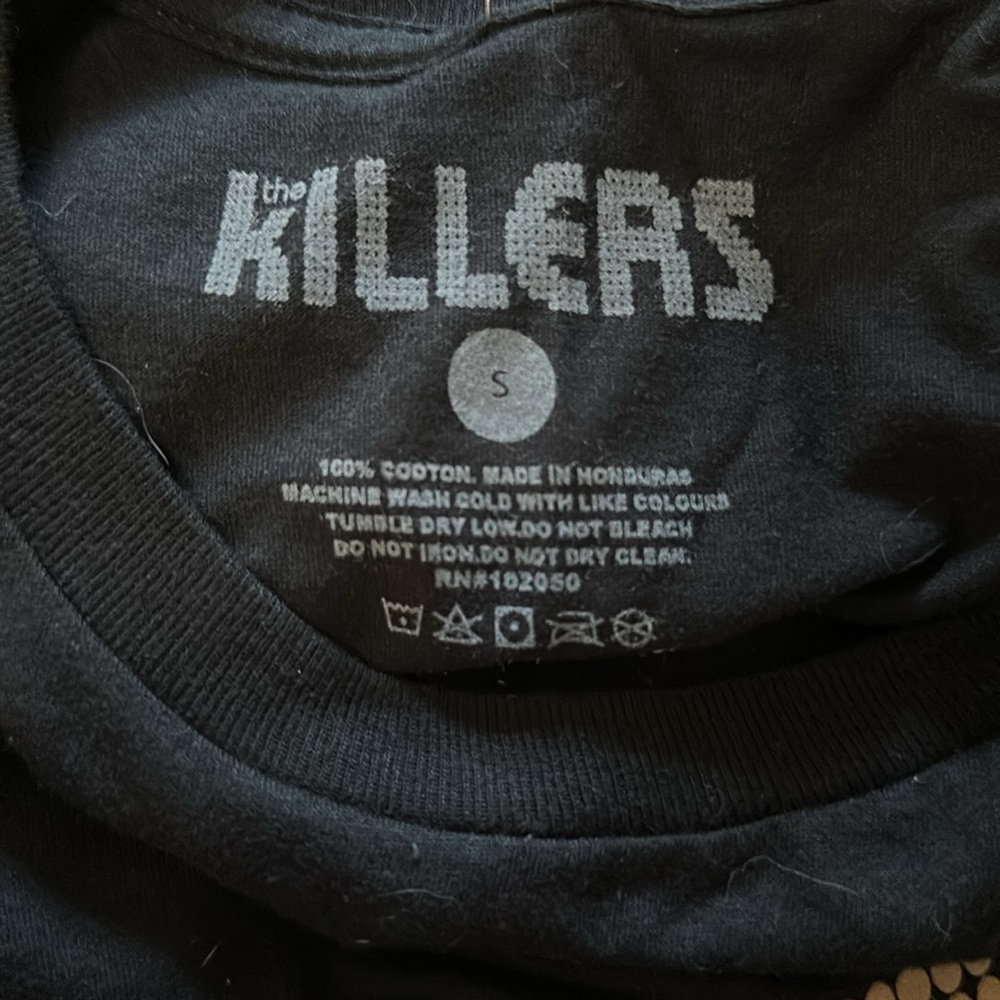 The Killers Black Band Graphic Tee - Picture 3 of 3